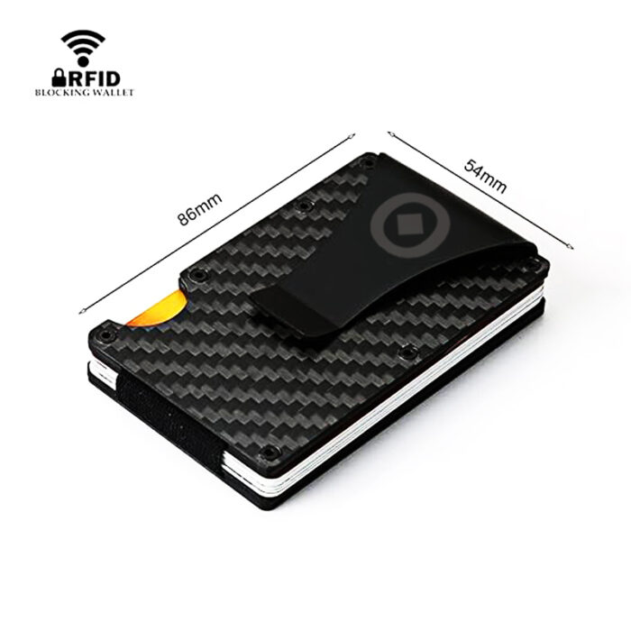 carbon card holder