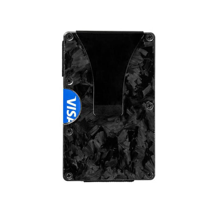 carbon fiber card holder wallet by oneou