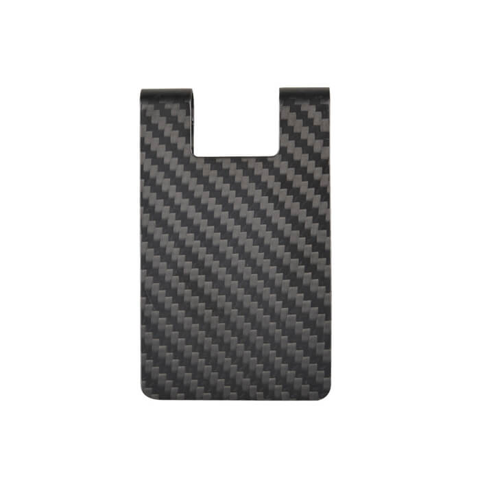 carbon fiber money clip wallet