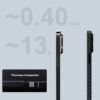 carbon fiber phone case iPhone 12 thickness and weight