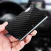 minimalist carbon fiber wallet credit card holder