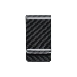 money clip black carbon fiber clip