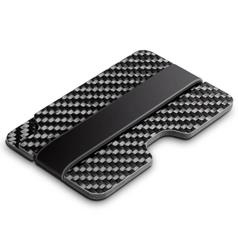 oneou carbon card holder for business