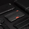 oneou carbon fiber business card holder