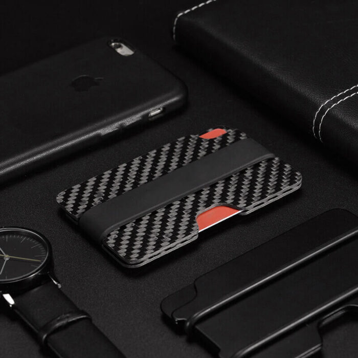oneou carbon fiber business card holder