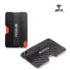 Oneou RFID blocking carbon fiber made card holder front and back visual