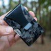 pure forged carbon fiber card holder wallet real photo