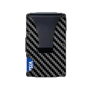 real carbon fiber card holder wallet for businessman