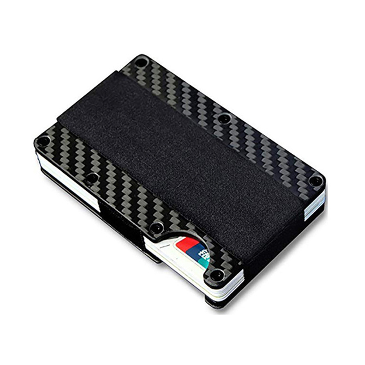 real carbon material card holder for businessman