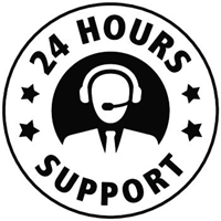 24 hours support