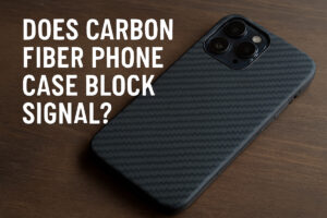 does carbon fiber phone case block signal