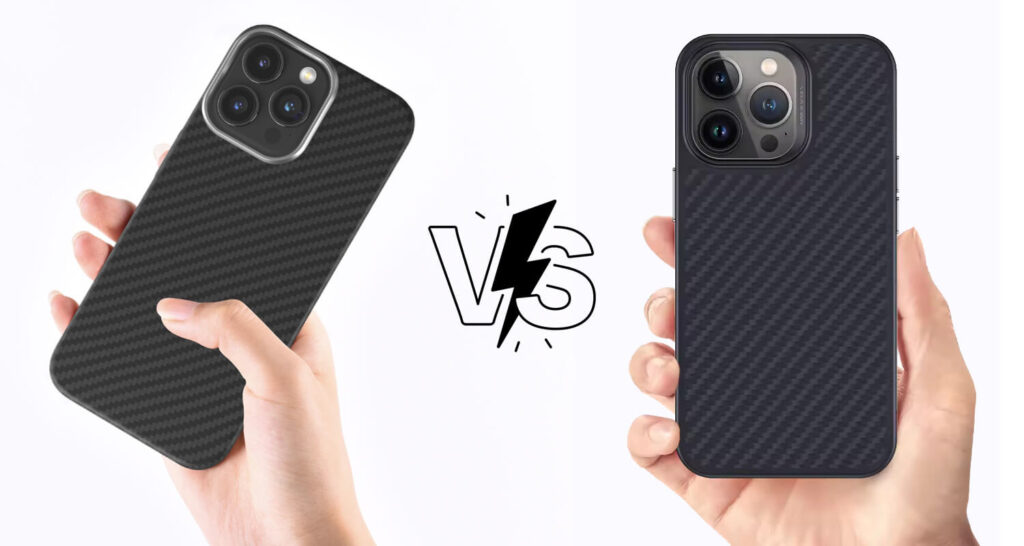 carbon fiber phone case vs aramid fiber phone case