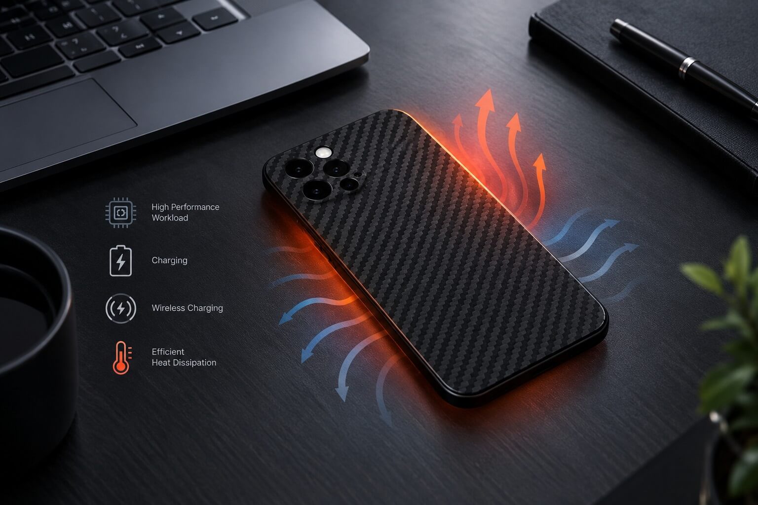 carbon fiber phone case Oneou Carbon Fiber | Carbon Phone Case | Card Holder carbon fiber phone case