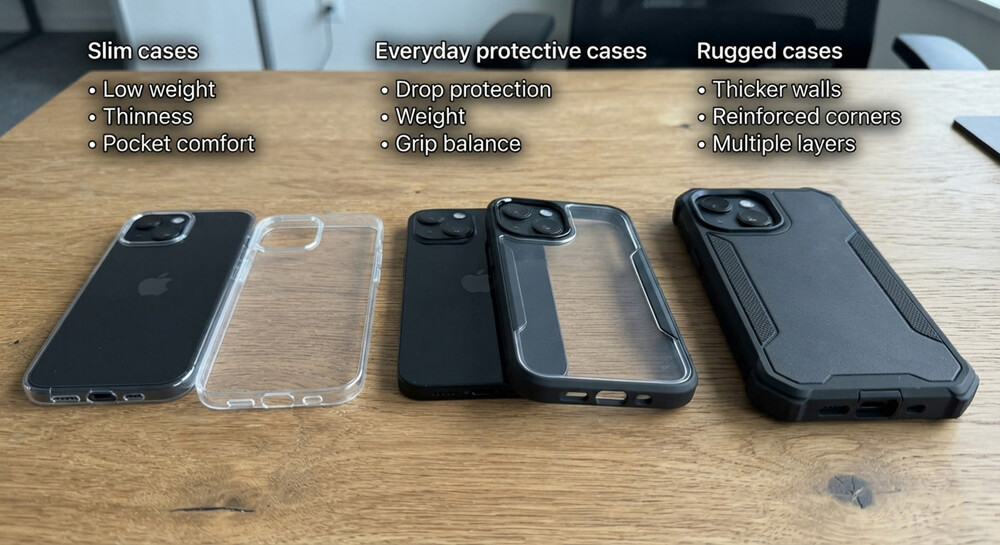 Choose the best phone case for iPhone 16 according to the protection you need Oneou Carbon Fiber | Carbon Phone Case | Card Holder Choose the best phone case for iPhone 16 according to the protection you need