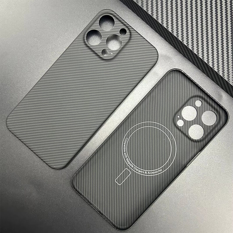 MagSafe supported carbon fiber phone case Oneou Carbon Fiber | Carbon Phone Case | Card Holder Ultra thin phone case made of carbon fiber material