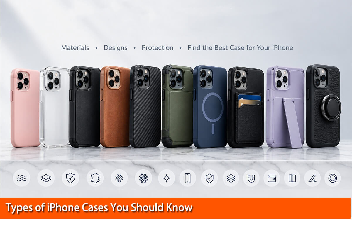 Types of iPhone Cases You Should Know Oneou Carbon Fiber | Carbon Phone Case | Card Holder Types of iPhone Cases You Should Know